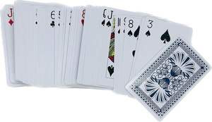 Jeu de cartes de magie MR FLUKE, cartes marquées, lot de 2, rouge et noir, Spy Deck, mentalisme et révélation de cartes - Product Image 2