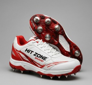 Chaussures de cricket haut de gamme à crampons métalliques, haute adhérence, durables, légères, confortables, chaussures de match professionnelles - Product Image 2