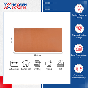 Alfombrilla de Ratón Multifuncional de Doble Cara Antideslizante de Cuero PU Impermeable de Calidad Superior al por Mayor, 800x400mm, para Oficina y Hogar - Product Image 6