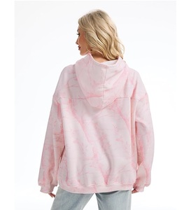 Nouveauté : Sweat à capuche pour femme en coton 100 %, manches longues, col tombant, imprimé, confortable, hiver, personnalisable - Product Image 2