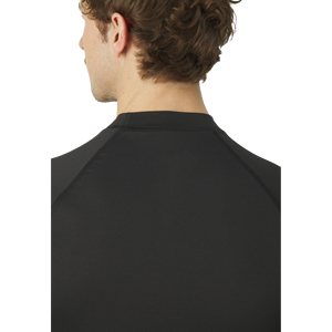 Men Slim Front Swim T Shirt Polyester Spandex Quick Dry UV Protection Rash Guard Breathable Stretch <b>Surf</b> Swimwear Beach Wear - Product Image 5