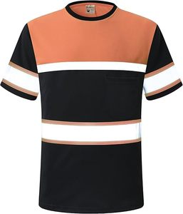 Camisetas Polo de Alta Visibilidad para Hombre, Manga Corta, Ropa de Trabajo Transpirable, Camisetas de Seguridad - Product Image 2