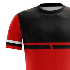 Automated Cutting Technique Unisex High Quality 24/25 Breathable Short Sleeve Soccer Jersey Summer Wear <b>T</b>-<b>Shirts</b> - Product Image 5