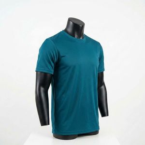 T-shirt de sport pour homme, coupe ajustée, tricoté, séchage rapide, respirant, polyester écologique, léger, pour entraînement athlétique - Product Image 4
