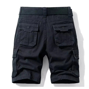 Outdoor Hiking Men's <b>Cargo</b> Shorts 100% Cotton Mid Waist Multi Pockets Breathable Waterproof Summer Casual Customized Design OEM - Product Image 2