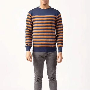 Cozy Layering Sweatshirt for Men Everyday Essential Men Pullover Simple Style Long Sleeve Sweatshirt - Product Image 1