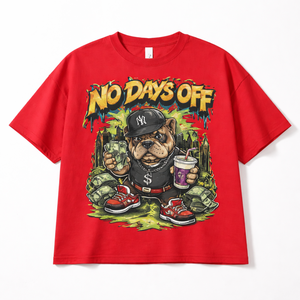 Camiseta de Alta Calidad, Oversize, con Hombros Caídos, Impresión DTG, 100% Algodón, Gruesa, Personalizada, Estilo Urbano - Product Image 3