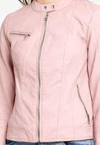 Women's Stylish Everyday Lightweight 100% New Skin <b>Leather</b> <b>Jacket</b> Breathable <b>Leather</b> Women's <b>Jacket</b> - Product Image 4