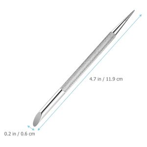High-Quality Stainless-Steel <b>Cuticle</b> Nail Cleaning Stick Professional Nail Art <b>Tool</b> for Salon and Home Use - Product Image 2