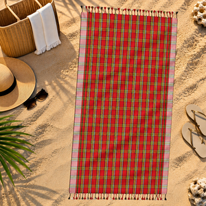 Serviette de plage turque Kikoy 100% OEM, écologique, à séchage rapide, en coton, imprimé animal, super absorbante, nouveau design. - Product Image 5