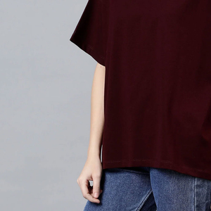 100% Cotton Fashion <b>Cheap</b> Custom logo Women t Shirts Top Quality Solid Color Short Sleeve Wholesale Blank <b>Tshirts</b> T-shirt Women - Product Image 3
