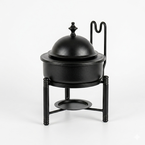 Luxury Stainless Steel Chafing Dish Buffet Server Round Food Warmer with Lid Durable Non-Stick Hotel Catering Serving <b>Set</b> - Product Image 2