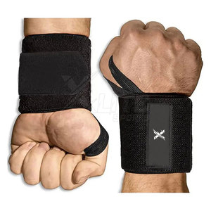 Adjustable Neoprene Compression Wrist <b>Wrap</b> with Breathable Design for Gym Workout Strength Training Sports Fitness Performance - Product Image 2