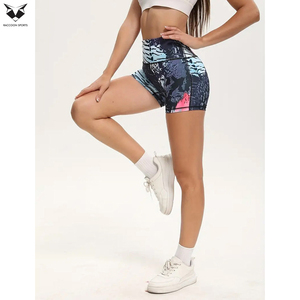 Pantalones Cortos Deportivos para Mujer, Último Modelo, Pantalones de Yoga de la Más Alta Calidad, Pantalones Cortos Sublimados para Mujer, Estilo Nuevo - Product Image 2
