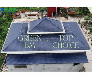 Wholesale ASA Synthetic Resin Roof <b>Sheet</b>/ Tile Vietnam <b>Plastic</b> <b>PVC</b> Masonry Materials Coating 4 Layers Manufacturer Price - Product Image 4