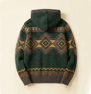 Sudadera con Capucha de Invierno para Hombre, Juvenil, Estilo Urbano, Corte Regular, Tejido de Punto, 100% Algodón, Impermeable, Transpirable, con Bolsillos - Product Image 4