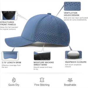 Nueva Gorra de Béisbol de Malla Ajustable Unisex a Precio Económico con Impresión de Logotipo Personalizado - Product Image 6