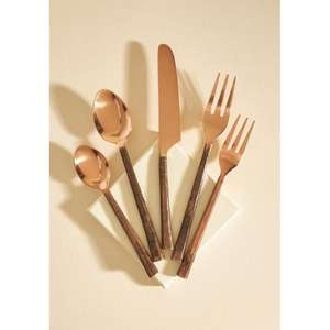 Juegos de Cubiertos de Acero Inoxidable con Mangos de Nácar, Aptos para Contacto con Alimentos, Reutilizables y Lavables en Lavavajillas - Product Image 5