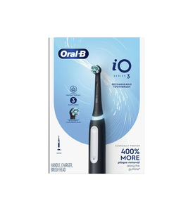 5,4 Oral-B IO Series 8,10แปรงสีฟันไฟฟ้าแบบจำกัดพร้อมหัวแปรง3หัวชาร์จไฟได้สีขาว - Product Image 5
