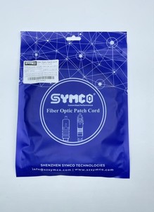 สายแพทช์ไฟเบอร์ออปติก SYMCO SC/UPC SC/UPC SM-DX-3.0-1M-2 เกรดโทรคมนาคม แบบดูเพล็กซ์ LSZH ผ่านการทดสอบจากโรงงาน 100% รับประกัน 1 ปี - Product Image 4