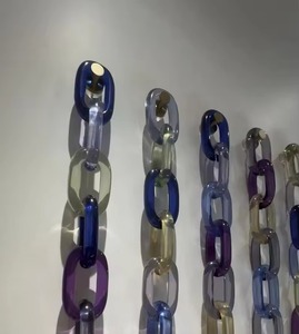 Cadena de Resina de Diseño Innovador, Eslabones de Resina Colgantes, Decoración de Pared, Arte en Resina Acrílica Único y Moderno para el Hogar - Product Image 3