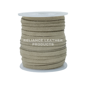 Flat Suede Leather Cord Roll for Bracelet Making <b>Round</b> Shape Soft Durable Jewelry Findings - Product Image 1