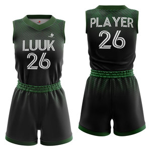 Ensemble d'uniformes de basketball pour femmes en gros – Maillot et short personnalisés en polyester anti-humidité – Fournisseur de tenues d'équipe sous marque privée - Product Image 1