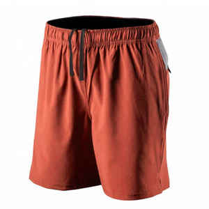 Pantalones Cortos Deportivos Casuales Unisex de Alta Calidad, 90% Nailon y Spandex, para Entrenamiento y Running, con Bolsillos, para Hombre, Venta al Por Mayor de Fábrica - Product Image 4