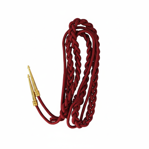 Aiguillettes en viscose sur mesure de haute qualité pour uniformes – Fabricant d'accessoires d'uniformes en gros - Product Image 1