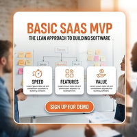 Servicios Básicos de Desarrollo MVP de SaaS para Plataformas de Software Startup y Aplicaciones Web Escalables