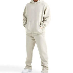 Chándal Deportivo de Forro Polar para Hombre, Logotipo Personalizado, Estampado de Alta Calidad con Pedrería, Peso Medio, Felpa Francesa Regular de Algodón - Product Image 1