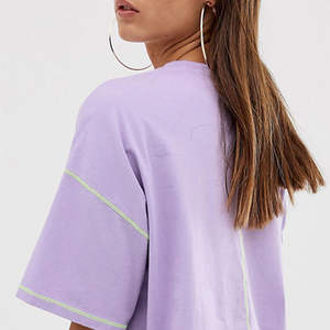 Débardeur court côtelé respirant à carreaux pour femme – Léger, écologique, anti-UV, 100 % coton, confortable et style simple pour l'été - Product Image 3