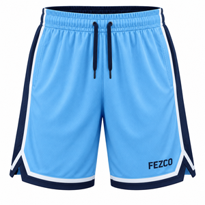 Shorts de basket-ball solides, respirants et à séchage rapide, 100% polyester, pour la remise en forme, le jogging, l'exercice, le sport, la course à pied, la plage - Product Image 3