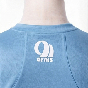 Vente en gros OEM T-shirt de sport pour homme à manches longues, séchage rapide, respirant, entraînement fitness, course à pied, logo personnalisé, vêtements de sport anti-UV - Product Image 4