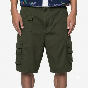 Shorts cargo pour hommes sur mesure, conçus pour un style de vie décontracté en plein air, fournisseur en gros - Product Image 2