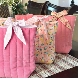 Beautiful Multifunction Quilting Tote <b>Bag</b> <b>Large</b> Capacity Cotton Tote <b>Bag</b> with Customized Logo for Women and Summer Travel - Product Image 1