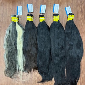 Extensiones de Cabello Humano Virgen Natural de Donante Vietnamita al por Mayor, Cabello a Granel de un Solo Donante para Trenzas, Sin Trama, Estilo Liso, Nueva Llegada - Product Image 5