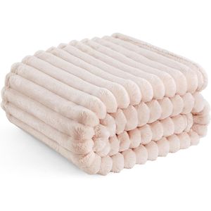 Coperta in pile corallo GentleSoft, morbida e accogliente, rosa, per donne e ragazze, graziosa coperta piccola per divano, Halloween, Natale - Product Image 3