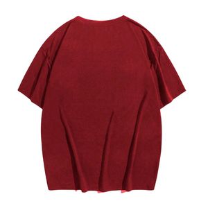 เสื้อยืดคอตตอนหนาน้ำหนักมากทรงโอเวอร์ไซส์ พิมพ์ลายกราฟิก Fleur De Lis สไตล์วินเทจ กอธิค สตรีทแวร์ แขนสั้น รับผลิตตามสั่งขายส่ง OE - Product Image 5