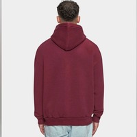 Sweat à capuche unisexe en mélange de coton et polaire pour homme, coupe-vent et respirant, design personnalisé, modèle simple et complet