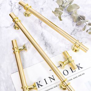 T Bar Drawer Knobs & Closet Pulls 10pcs Black Gold Kitchen Cabinet Door Handles for Furniture - Product Image 3