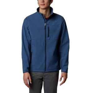 Nouvelle veste softshell personnalisée, vêtements de travail d'hiver, veste softshell zippée imperméable et coupe-vent doublée de polaire pour homme - Product Image 1