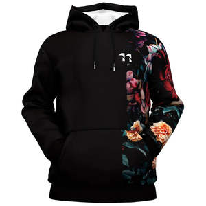 Hoodie personnalisé sublimé pour la musculation, design à manches coupées, impression intégrale, fabricant de hoodies stringer - Product Image 5