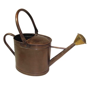 Arrosoir en métal antique fini rustique, de haute qualité, pour décoration de jardin extérieur, taille personnalisable - Product Image 3