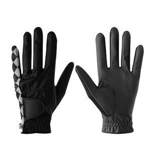 Guantes de Golf Unisex de Cuero Cabretta de Alta Calidad, Impresión Personalizada, Protección UV, Material Antideslizante, Dedos Completos, Impermeables, MOQ Bajo - Product Image 1