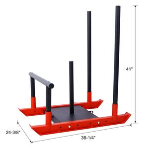 Slitta per Allenamento di Velocità ad Alta Resistenza, Attrezzatura per Sviluppo Muscolare e Allenamento con Pesi, Nuovo Accessorio - Product Image 2