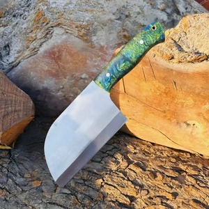 Couteau à découper artisanal écologique en acier inoxydable, lame de 6 à 7,9 pouces, épaisseur de 2,0 mm, manche en résine, ambidextre - Product Image 3