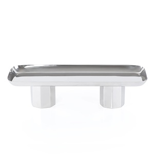 ขาตั้งเค้กสแตนเลสหรูหราเป็นมิตรกับสิ่งแวดล้อม สำหรับร้านเบเกอรี่ ขนมหวาน งานแต่งงาน งานเลี้ยงบุฟเฟ่ต์ งานจัดเลี้ยง ตกแต่งโต๊ะ - Product Image 5