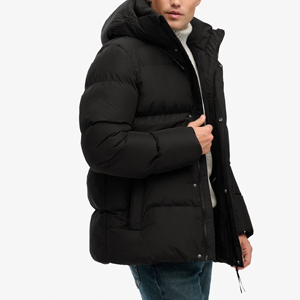 Top quality bubble jacket windproof winter padded coat high quality material custom logo bulk order supplier - Product Image 3