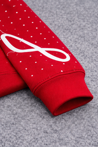 Sudadera con Capucha Gráfica Personalizada de Estilo Urbano, Tejida, Oversize |   Algodón Estampado para Hombre y Mujer - Product Image 4